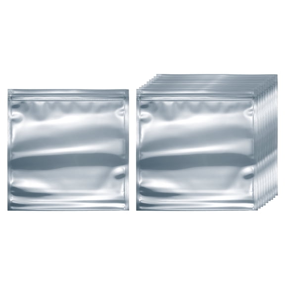 Uxcell 100Pcs Anti Static Bags 8 x 8 Inch/20 x 20cm Resealable ESD Shielding Antistatic Bag for GPU Hand Drive SSD Electronic Devices