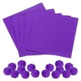 thumbnail image 1 of Uxcell 100Pcs Foil Candy Chocolate Wrappers, Wrapping Paper Purple, 1 of 6