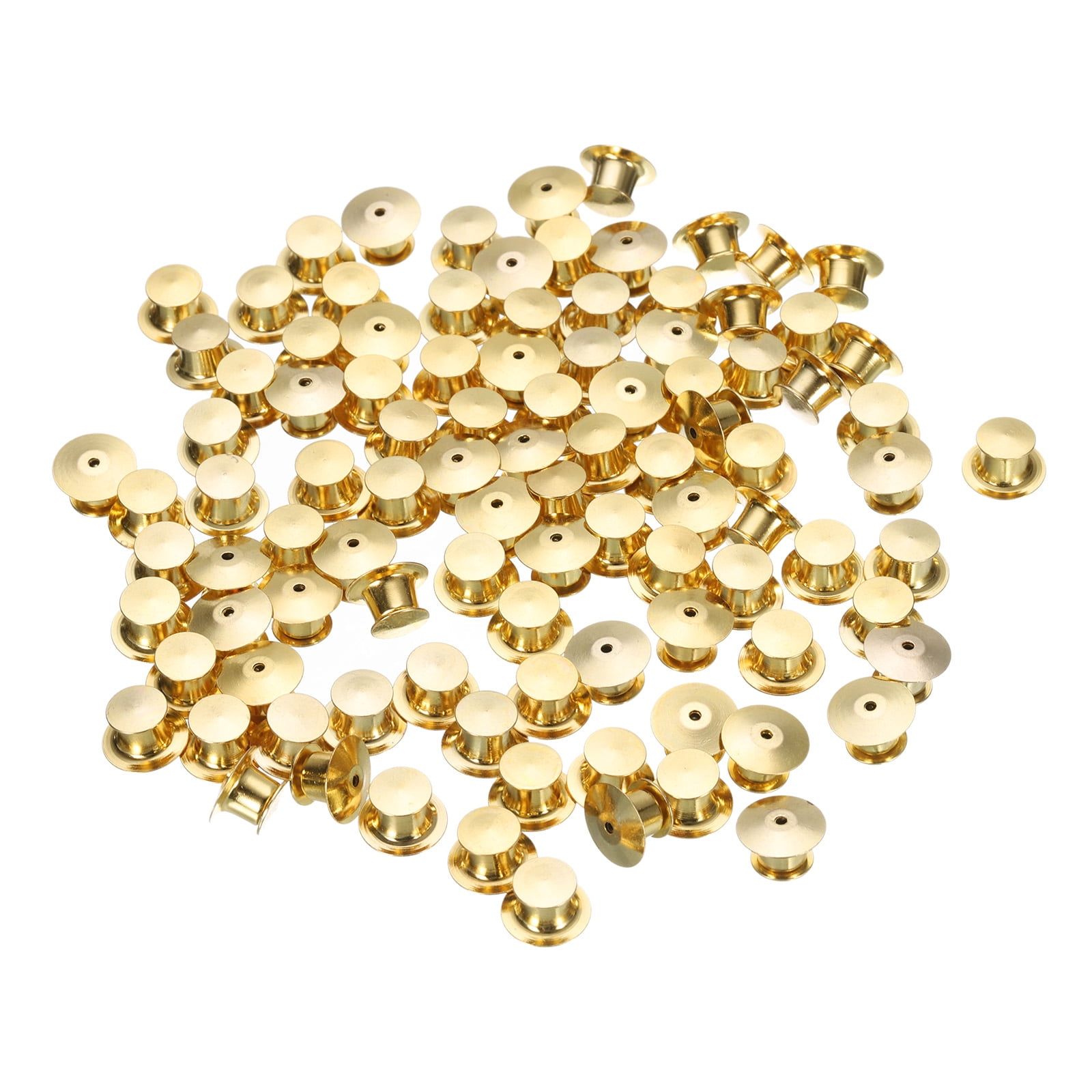 Spring Keeper Pin Uxcell 100Pcs Metal Pin Backs Spring Loaded Pin keepers Locking Pin ...