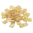 thumbnail image 1 of Uxcell 100Pcs Mosaic Tiles, Micro Glass Tiny Mini Mosaic Tile DIY Hobbies Handmade Crystal Free Stone Craft Bright Brown, 1 of 7