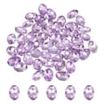 thumbnail image 1 of Uxcell 100Pcs Oval Pointed Back Rhinestone, 10 x 14 mm Oval Faceted Glass Rhinestone Gems Pointed Back Faceted Glass Beads for Jewelry Making DIY Crafts Shoes Crystal, Purple, 1 of 7
