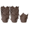 thumbnail image 1 of Uxcell 100Pcs Tulip Cupcake Liners Standard Paper Baking Cups Greaseproof Wrapper Disposable Coffee, 1 of 6