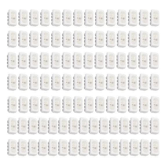 Uxcell 100Pcs WS2812-B SMD4020 Pixel RGB LED Chips DC 5V, Individually Addressable Module-Pixels Light Full Color RGB LED Module for DIY Controller Projects, Christmas