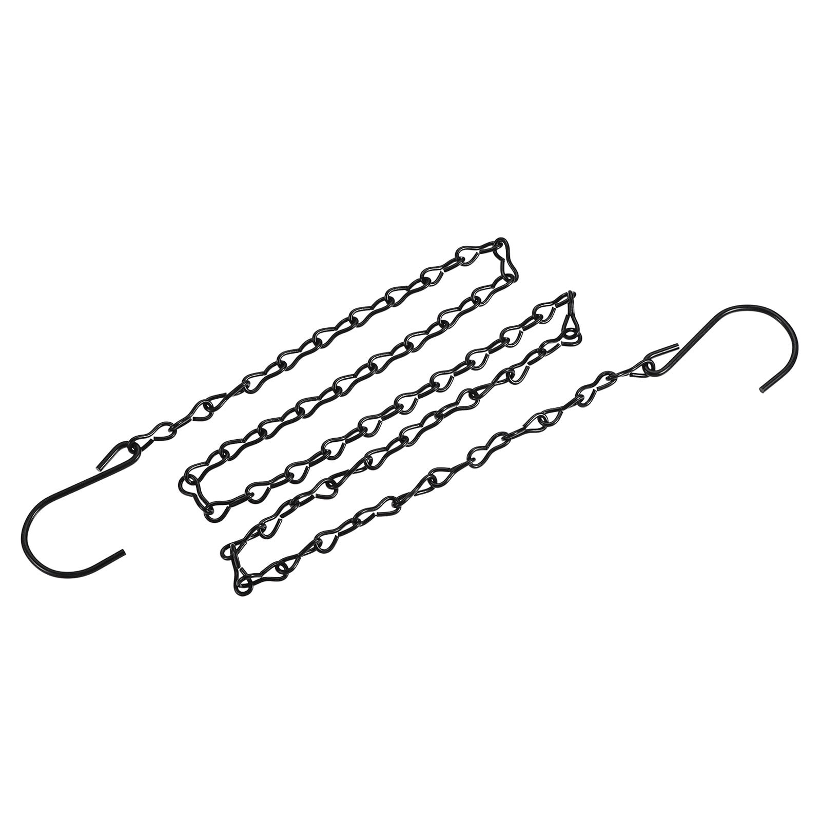 Uxcell 100cm Extension Link Adjustable Double S Shaped Hooks