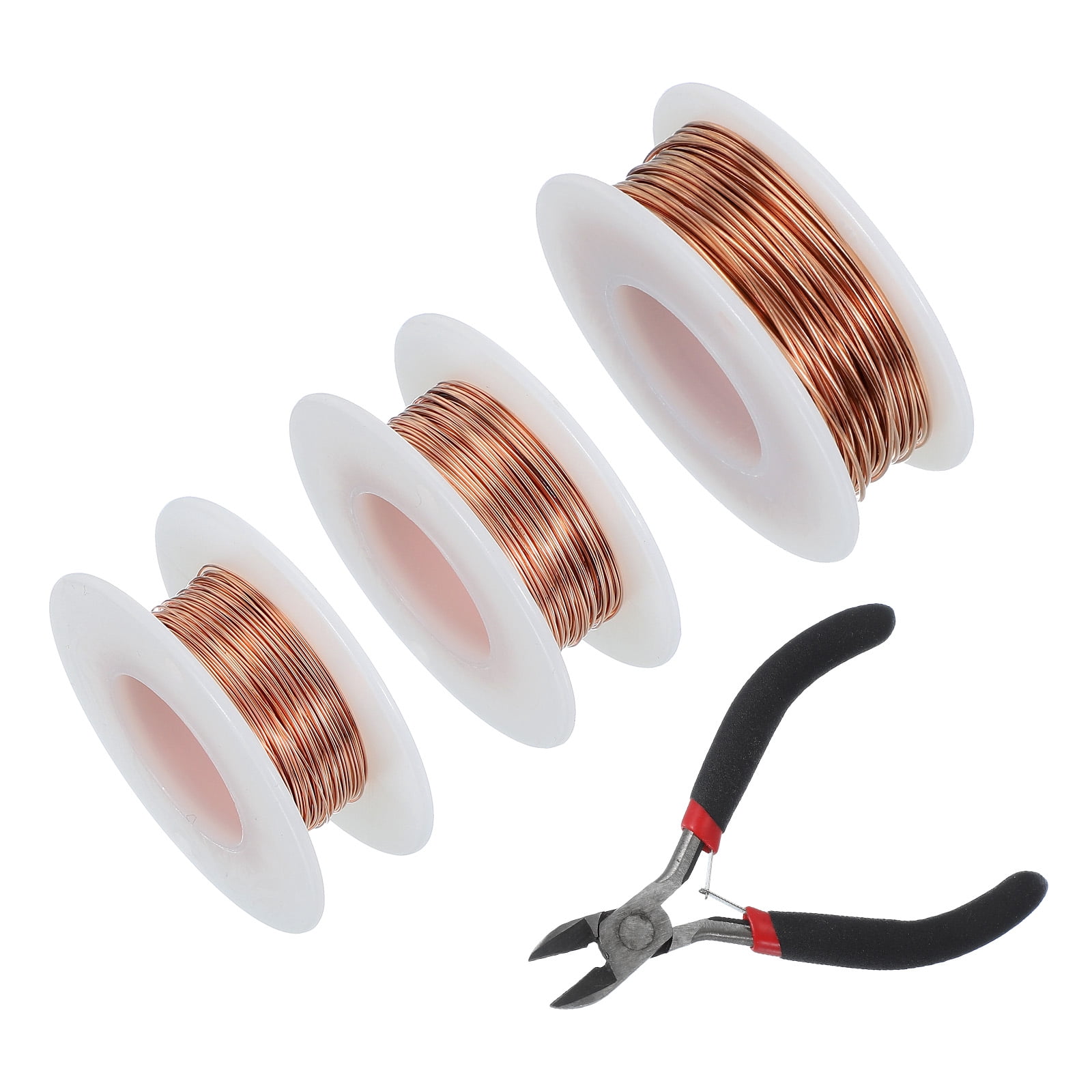 Uxcell 100m 0.8mm Aluminum Craft Wire for DIY Jewelry Making Beading Floral 2 Pcs