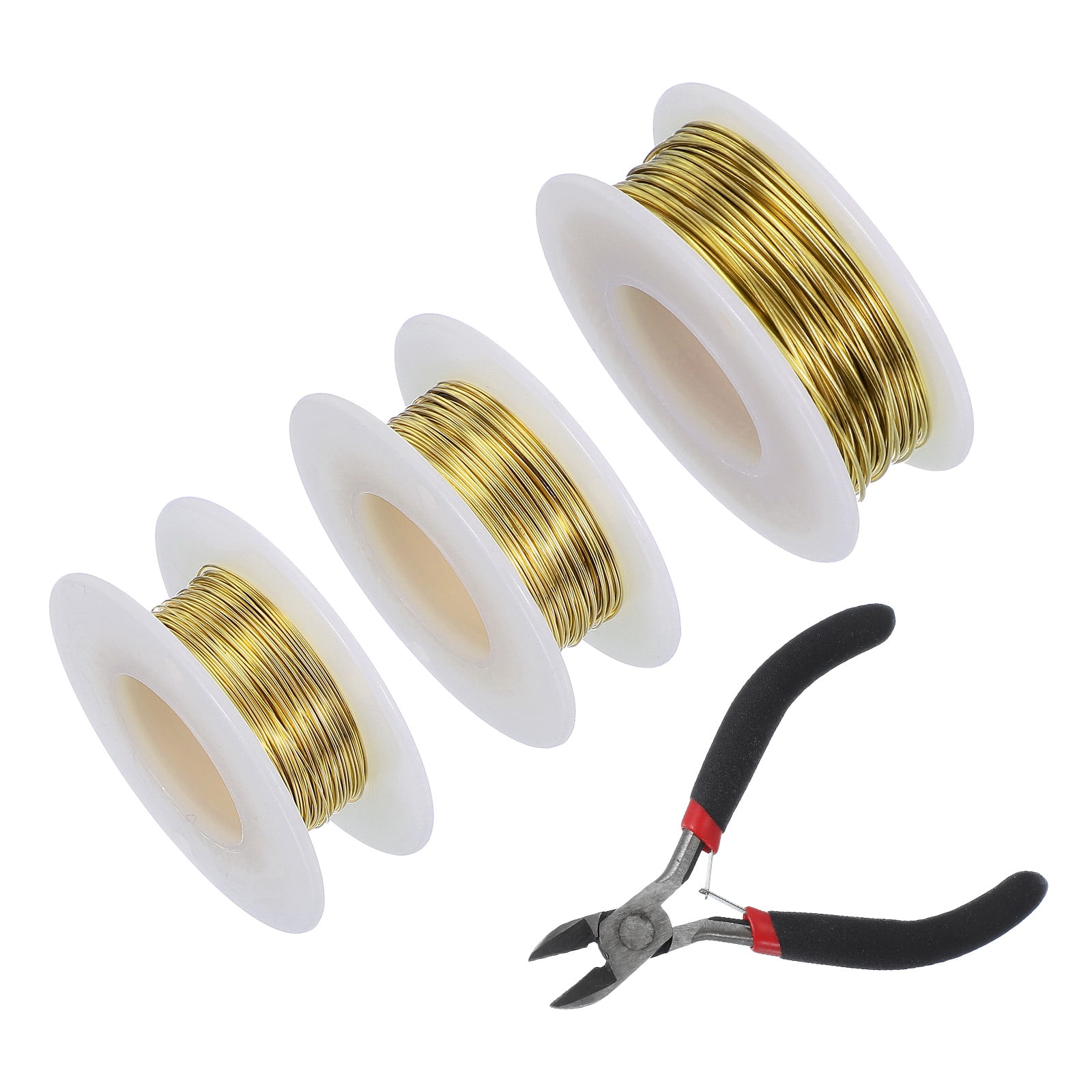 Uxcell 100m 1mm Aluminum Craft Wire for DIY Jewelry Making Beading Floral 2 Pcs