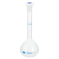 thumbnail image 1 of Uxcell 100ml Tolerance 0.3ml Polypropylene Graduated Volumetric Flask with Plug Cap, Translucent, 1 of 6