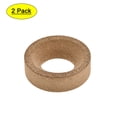 thumbnail image 1 of Uxcell 100mm Diameter Round Bottom Cork Lab Flask Support for 150ml-1000ml Flasks 2 Pack, 1 of 4