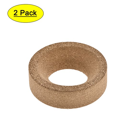 Uxcell 100mm Diameter Round Bottom Cork Lab Flask Support for 150ml-1000ml Flasks 2 Pack