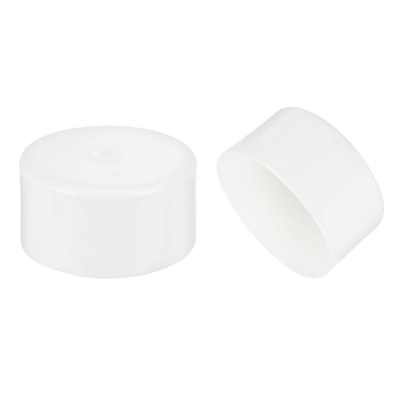 Uxcell 100mm Rubber End Caps Round Vinyl Plug Insert Rubber Flexible Vacuum Caps 5Pcs