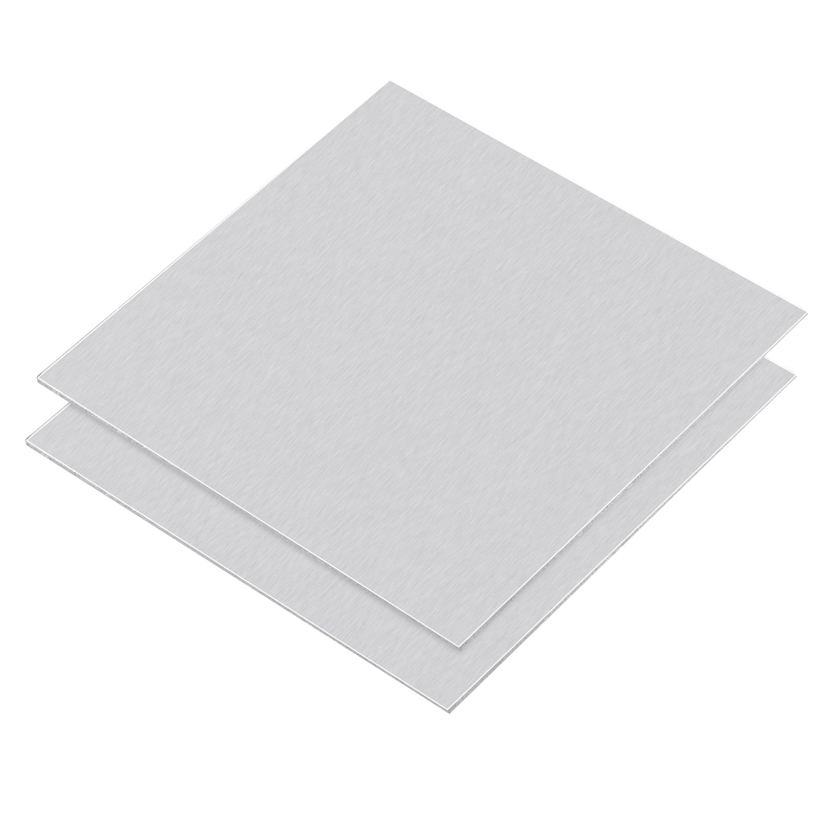 Uxcell 1060 Aluminum Sheet - 300mm X 150mm X 2mm Thickness, Unfinished Metal Plate For Crafts