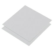 Uxcell 100mm x 100mm x 2mm Rectangle 1060 Aluminum Sheet Flat Metal Plate Stock, 2 Pack