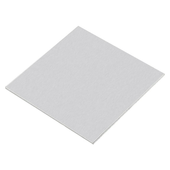 Uxcell 100mm x 100mm x 3mm Rectangle 1060 Aluminum Sheet Flat Metal Plate Stock