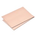 thumbnail image 1 of Uxcell 100mm x 70mm x 2mm FR4 Single-Sided PCB Copper Clad Board, 2 Count, 1 of 5