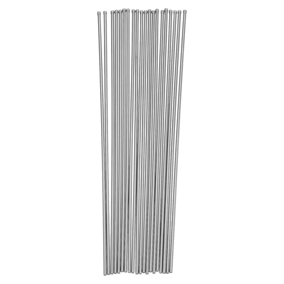 Uxcell 100pcs Descaling Needles 2mm x 7" Manganese Steel Replacement Needles for Needle Scaler Air Needle Scaler Fittings Flat Point for Removing Rust Paint Weld Slag