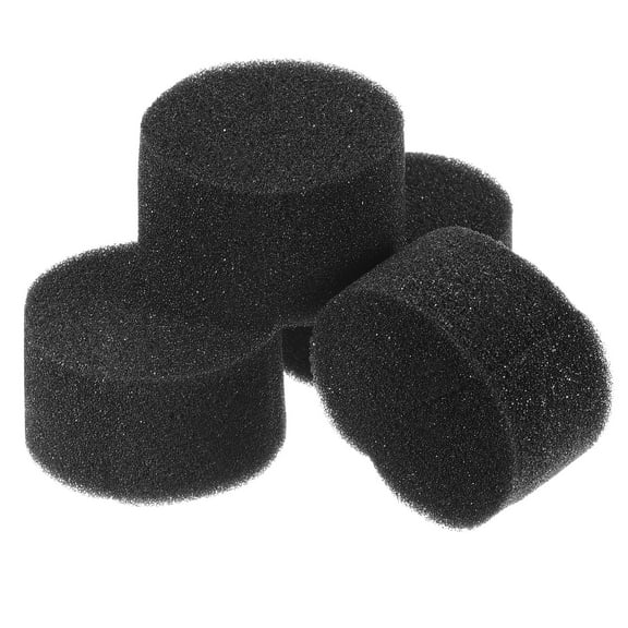 Uxcell 100pcs Hydroponic Sponges, 1.97" Growing Media Cylindrical Sponges for Home Vegetable Flower Planting, Black
