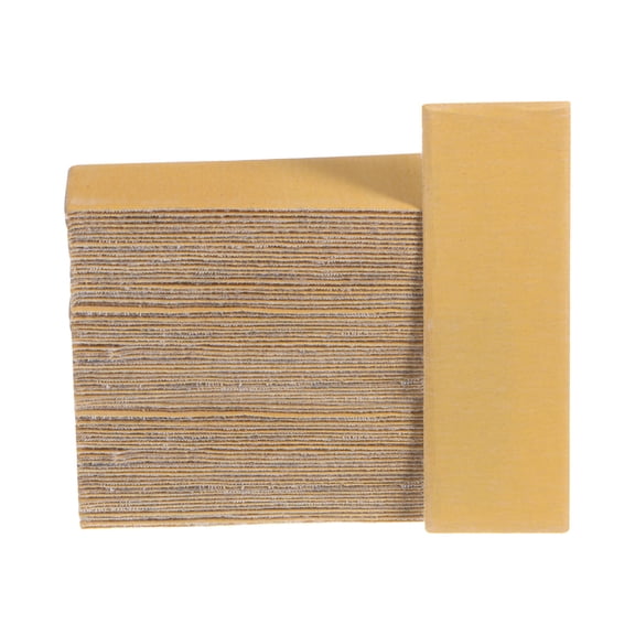 Uxcell 100pcs Micro Sander Paper 800 Grit 3.5x1.2 Inch Mini Sanding Sheets Strips Hook Loop Sandpapers for Wood Metal Small Projects Tight Spaces Polish Work