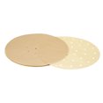 thumbnail image 1 of Uxcell 100pcs Parchment Paper Rounds, 11 Inch Non Stick Baking Paper Parchment Sheet for Pizza Pan, Cake Pan, Springform Pan,Brown, 1 of 5