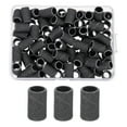thumbnail image 1 of Uxcell 100pcs Small Sanding Bands 240 Grit for Nail Drill Bits Black, 1 of 7