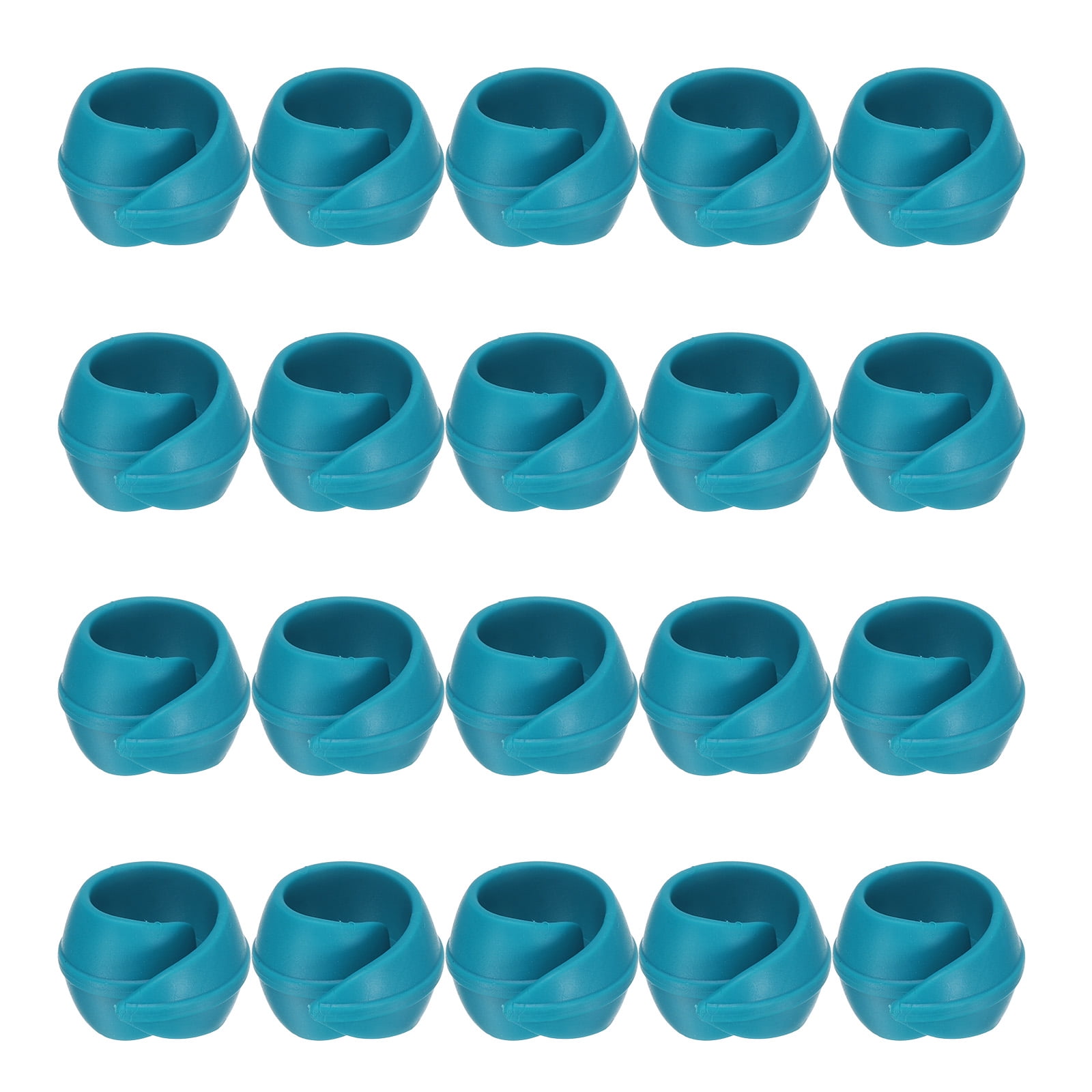 Uxcell 100pcs Thread Spool Saver Spool Huggers Silicone for Sewing ...