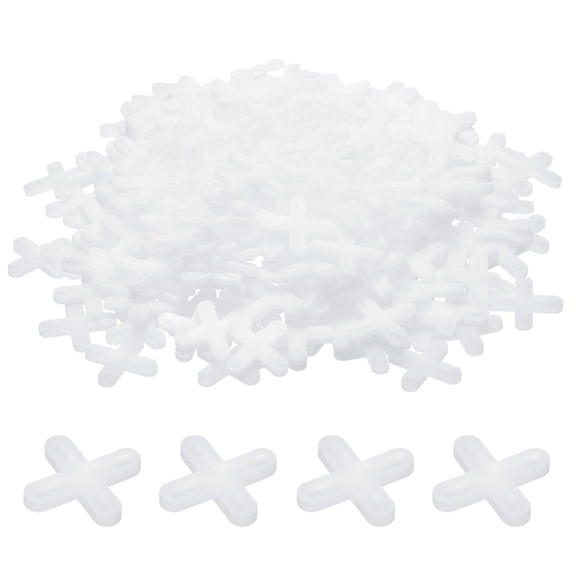Uxcell 100pcs Tile Spacers 5mm Hard Plastic Cross Tiles Leveler Spacer Installation Ceramic Spacing Clips