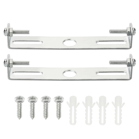 Uxcell 100x18x17mm Lighting Fixture Mounting Bracket Ceiling Light Plate 2 Set
