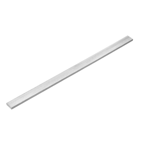 Uxcell 1018 Cold Rolled Carbon Steel Bar, 0.2" x 0.63" x 12" A108 Carbon Steel Rectangular Bar Flat Stock Solid Metal Plate for Machining Industrial Fabrication