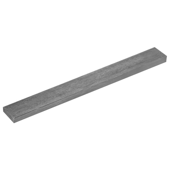 Uxcell 1018 Cold Rolled Carbon Steel Bar, 0.39" x 1.38" x 12" A108 Carbon Steel Rectangular Bar Flat Stock Solid Metal Plate for Machining Industrial Fabrication