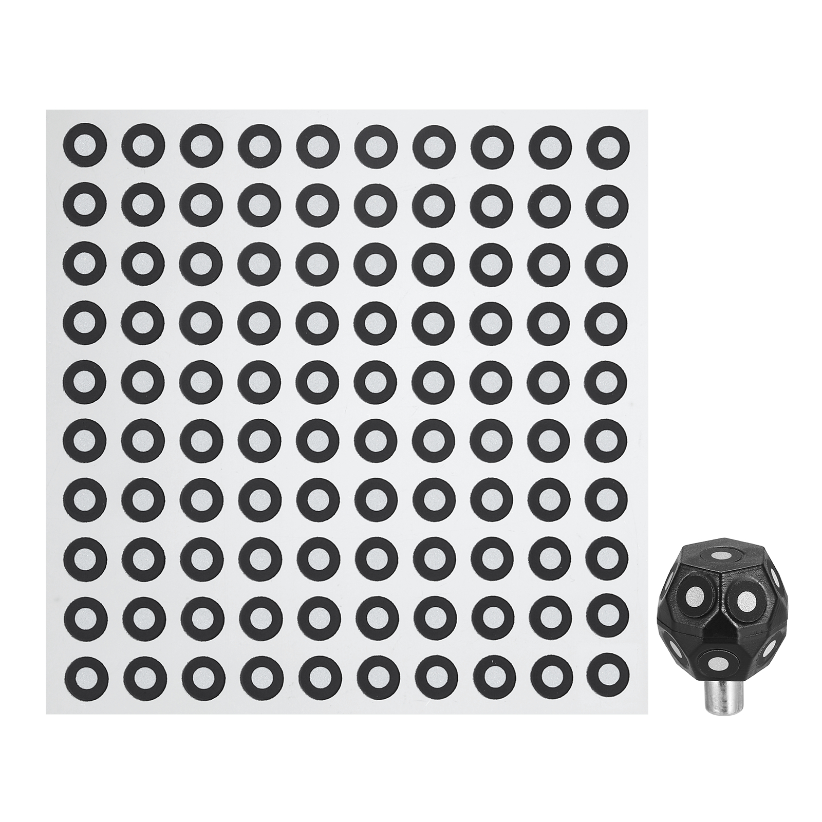 Uxcell 101Pcs 3D Scanning Marker for 3D Scanner, Inner 3mm Outer 6mm ...