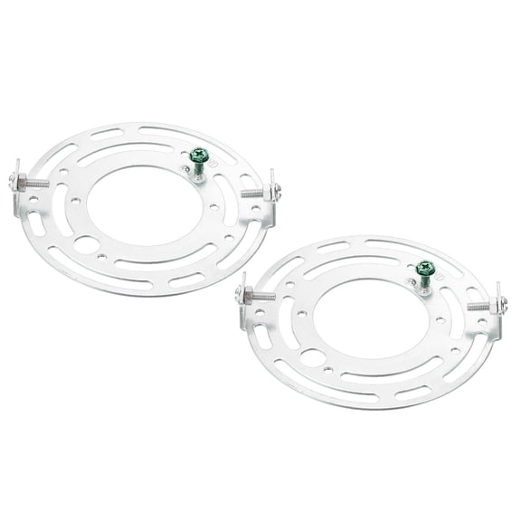 Uxcell 105mm (4.13") Universal Light Fixture Mounting Bracket Kit, 2set Light Crossbar Plate for Close To Ceiling Light