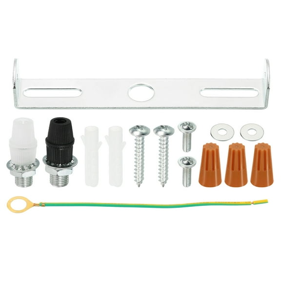 Uxcell 105mm Ceiling Light Plate Kit Pendant Light Lighting Fixture Mounting Bracket 1 Set