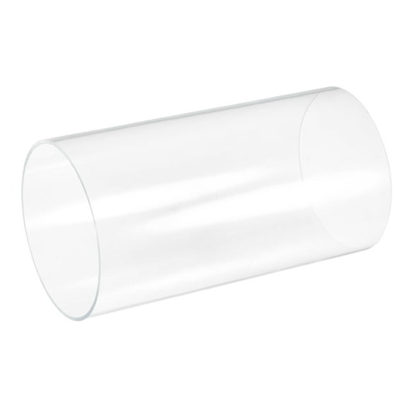 Uxcell 105mm ID x 110mm OD x 200mm Clear Rigid Acrylic Pipe Round Tube