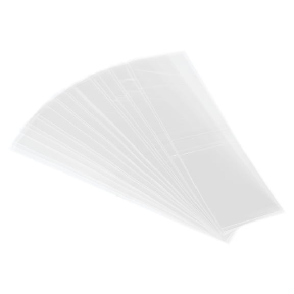 Uxcell 108x30mm Perforated Shrink Bands Fits Cap Diameter 2.6 to 2.64", Clear, 500Pcs