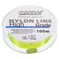 thumbnail image 1 of Uxcell 109Yard 4Lb Fluorocarbon Coated Monofilament Nylon Fishing Line Light Yellow, 1 of 7