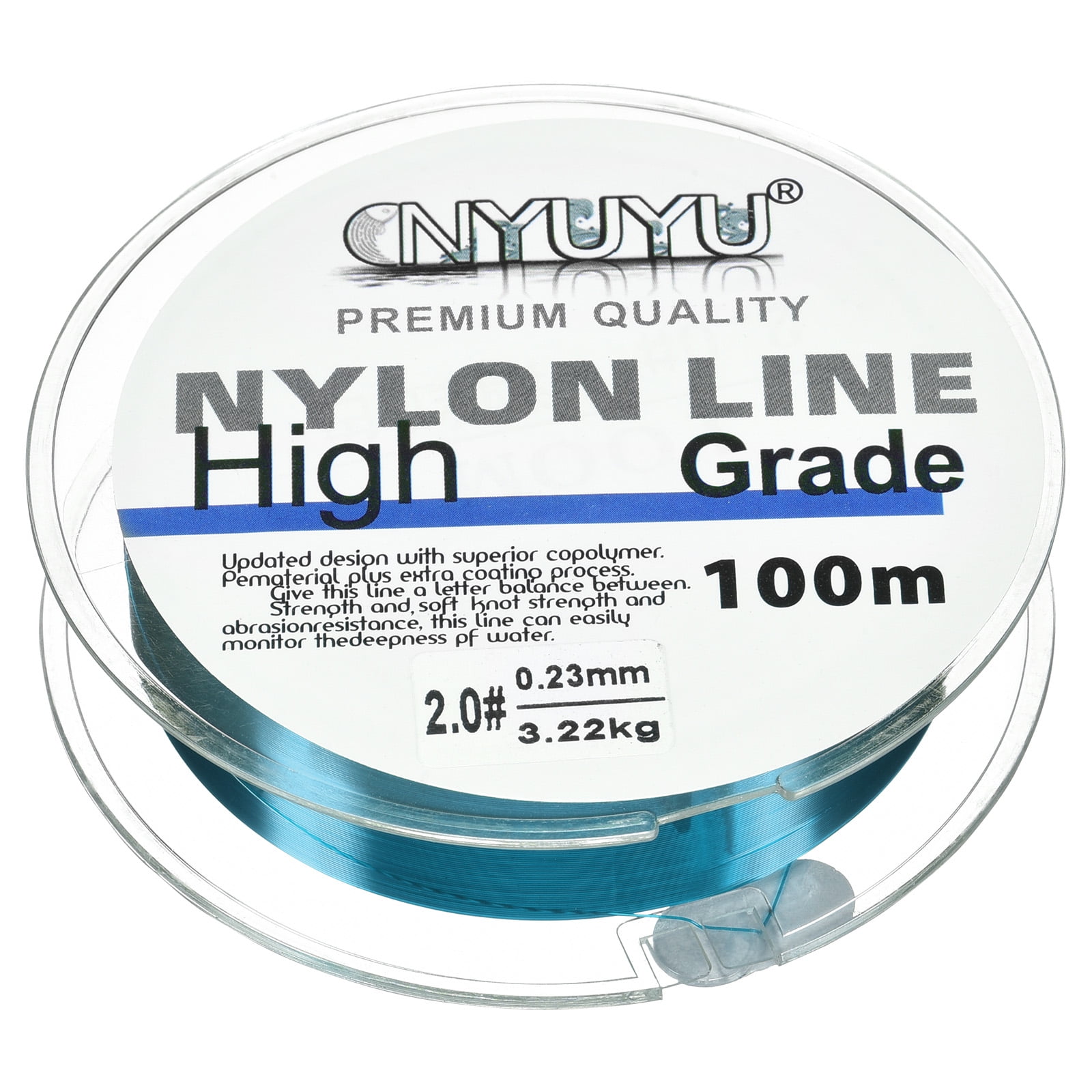 Uxcell 328FT 4lb 1.0# Fluorocarbon Coated Monofilament Nylon