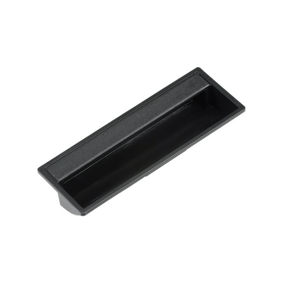 Uxcell 109x40x20mm Flush Pull Finger Insert Recessed Furniture Handles Black