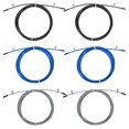 thumbnail image 1 of Uxcell 10Ft Speed Jump Rope Replacement Cable 2.5mm Professional Skipping Rope Steel Wire Blue Black Grey, 1 of 6