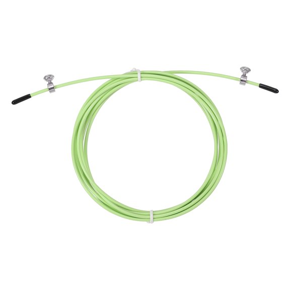 Uxcell 10Ft Speed Jump Rope Replacement Cable 2.5mm Professional Skipping Rope Steel Wire Light Green