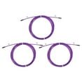 thumbnail image 1 of Uxcell 10Ft Speed Jump Rope Replacement Cable 2.5mm Professional Skipping Rope Steel Wire Replace Purple 3 Pcs, 1 of 6