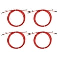 thumbnail image 1 of Uxcell 10Ft Speed Jump Rope Replacement Cable 2.5mm Professional Skipping Rope Steel Wire Replace Red 4 Pcs, 1 of 6