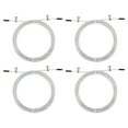 thumbnail image 1 of Uxcell 10Ft Speed Jump Rope Replacement Cable 2.5mm Professional Skipping Rope Steel Wire Replace White 4 Pcs, 1 of 6