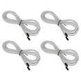 thumbnail image 1 of Uxcell 10Ft Speed Jump Rope Replacement Cable 4.5mm Professional Skipping Rope Replacement Silver Tone 4 Pack, 1 of 6