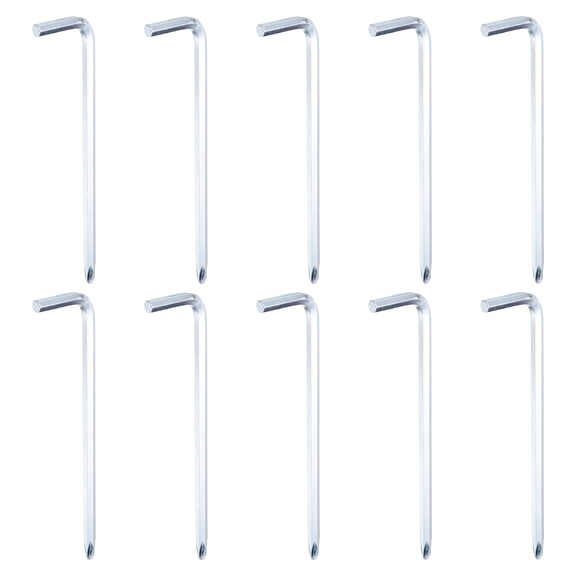 Uxcell 10PCS Offset Screwdriver H4/PH2 4mm Hex Phillips Head L-type Wrench Double Ended Hand Tool for Home Appliance Repair (3.94" x 0.98")