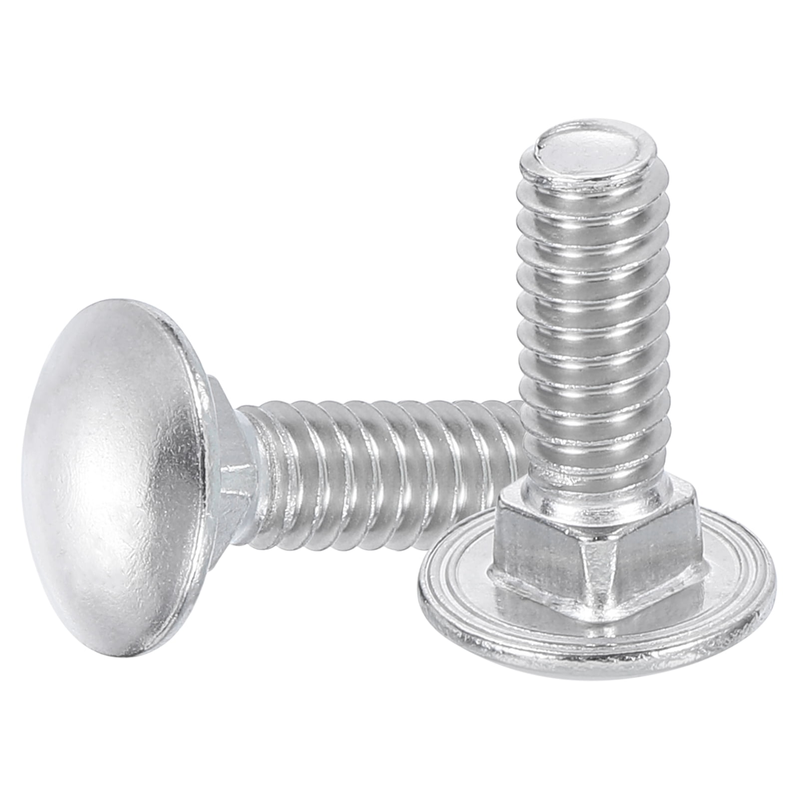 25-Pack 1/4-20 X 2-1/4" Stainless Steel Hex Cap Screws – 18-8 (304) Grade, Hex Head Bolts – Corrosion Resistant