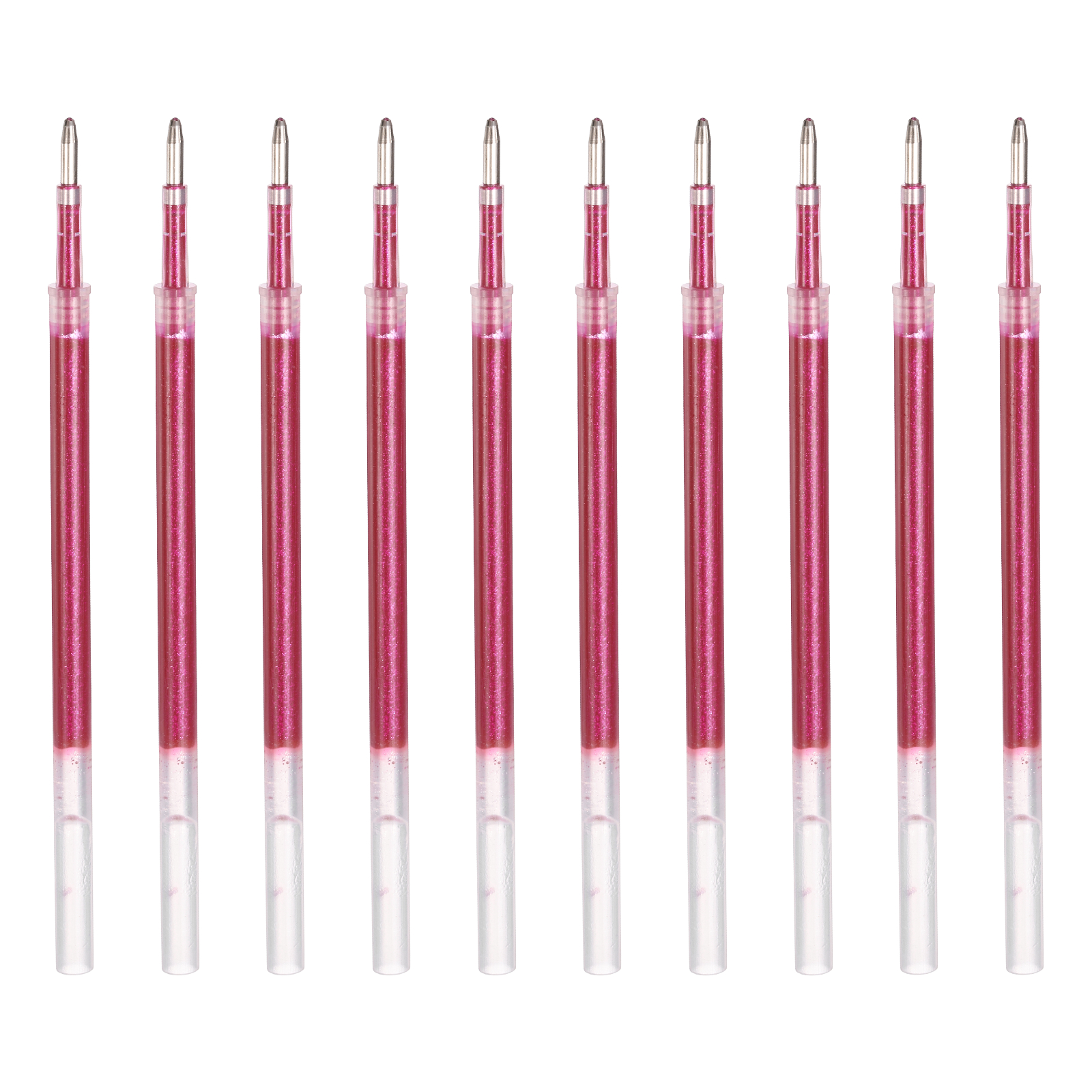 Metallic Ink Refills Uxcell 10Pack 1mm Gel Pen Refills for Coloring, Broad Point Sparkle ...