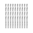 thumbnail image 1 of Uxcell 10Pack 3.45mm HSS(High Speed Steel) W6542 Drill Bits, Fully Ground Jobber 74mm Length Drill Bit, 1 of 5