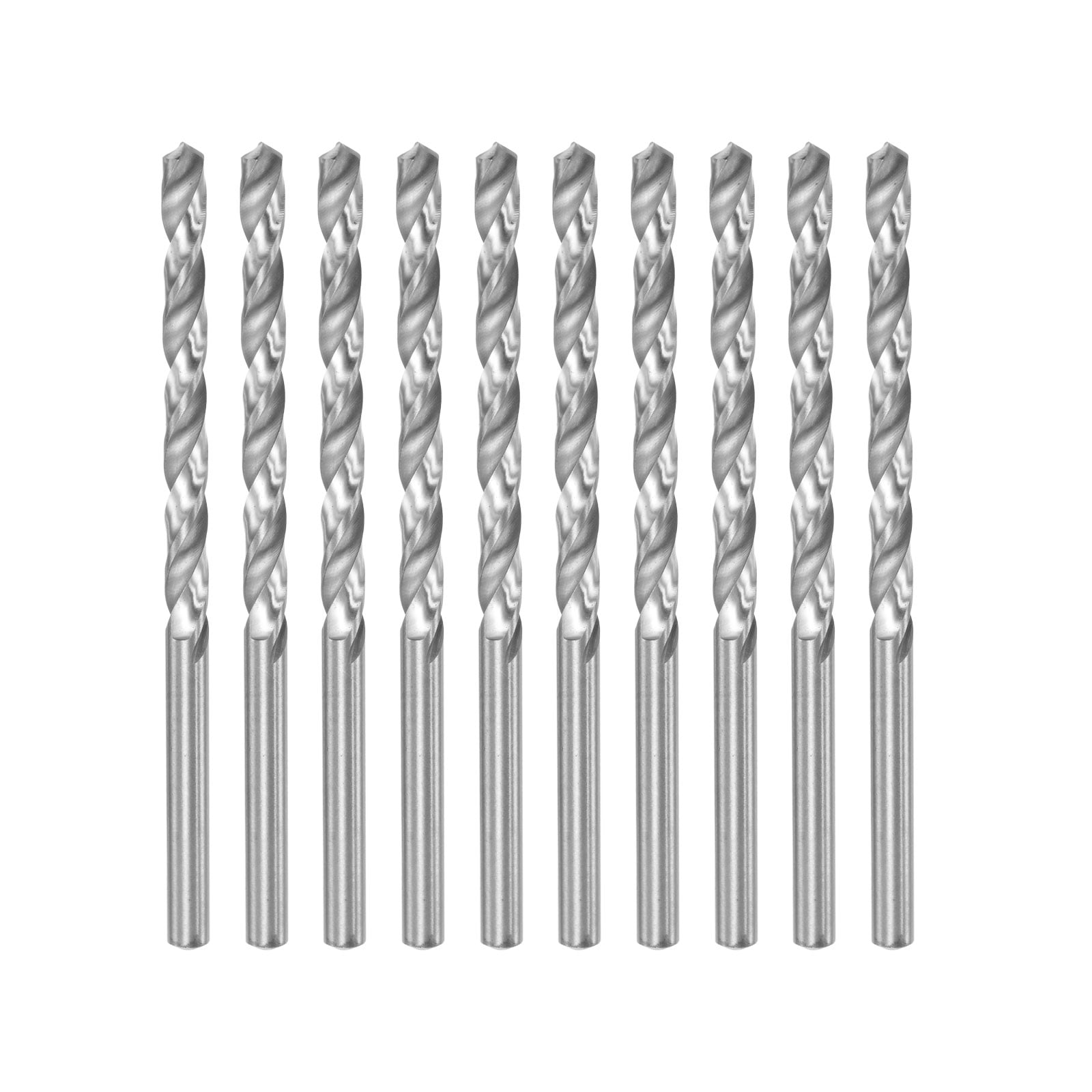 Uxcell 4.1mm Titanium Coated HSS Twist Drill Bits – 2 Pcs, 75mm Length - View #9