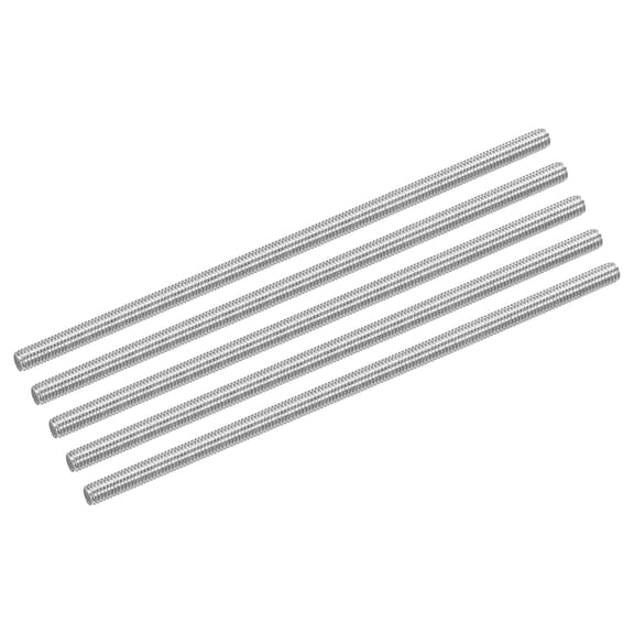 Uxcell 10Pack M3 x 80mm Fully Threaded Rod Right Hand Threads,0.5 Thread Pitch