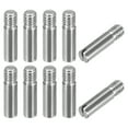 thumbnail image 1 of Uxcell 10 pack M4 x 16mm Slotted Cylindrical Pin 304 Stainless Steel Dowel Locating Pin, 1 of 6