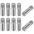 thumbnail image 1 of Uxcell 10 pack M6 x 20mm Slotted Cylindrical Pin 304 Stainless Steel Dowel Locating Pin, 1 of 6